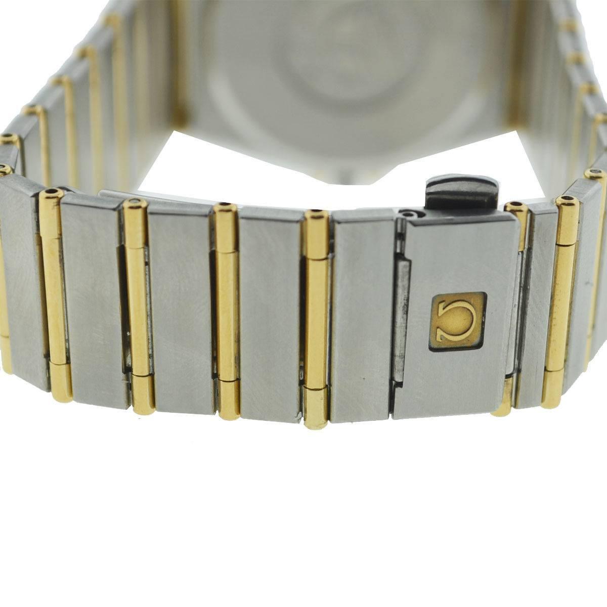 Women's Omega Constellation Two-Tone Quartz Watch
