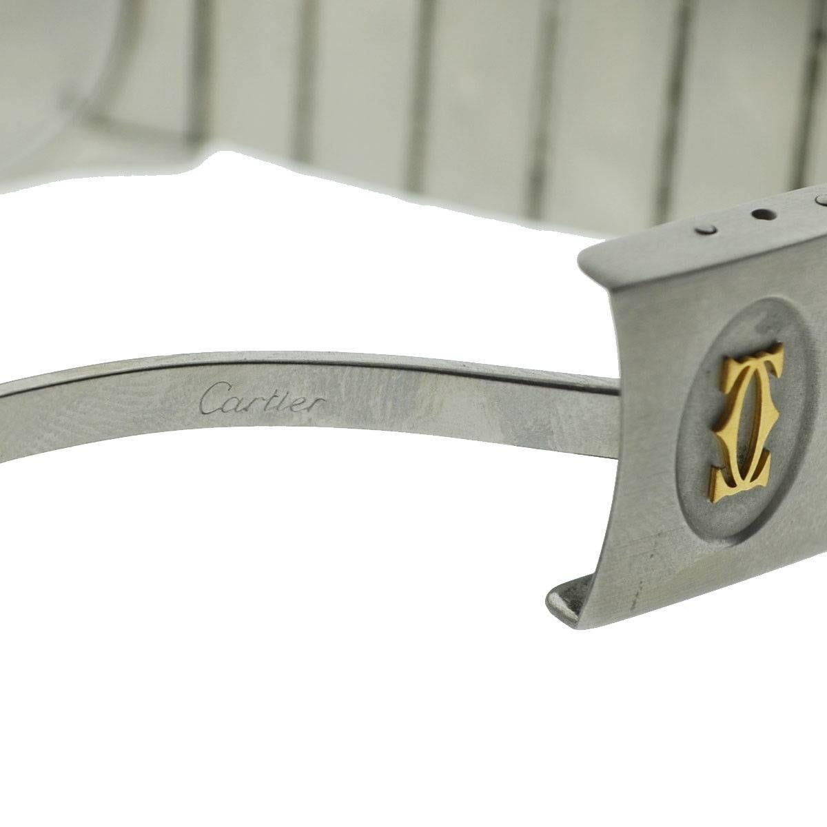 Cartier Two-Tone Santos Ronde 1910 Automatic Watch 1