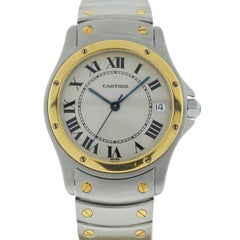 Cartier Two-Tone Santos Ronde 1910 Automatic Watch