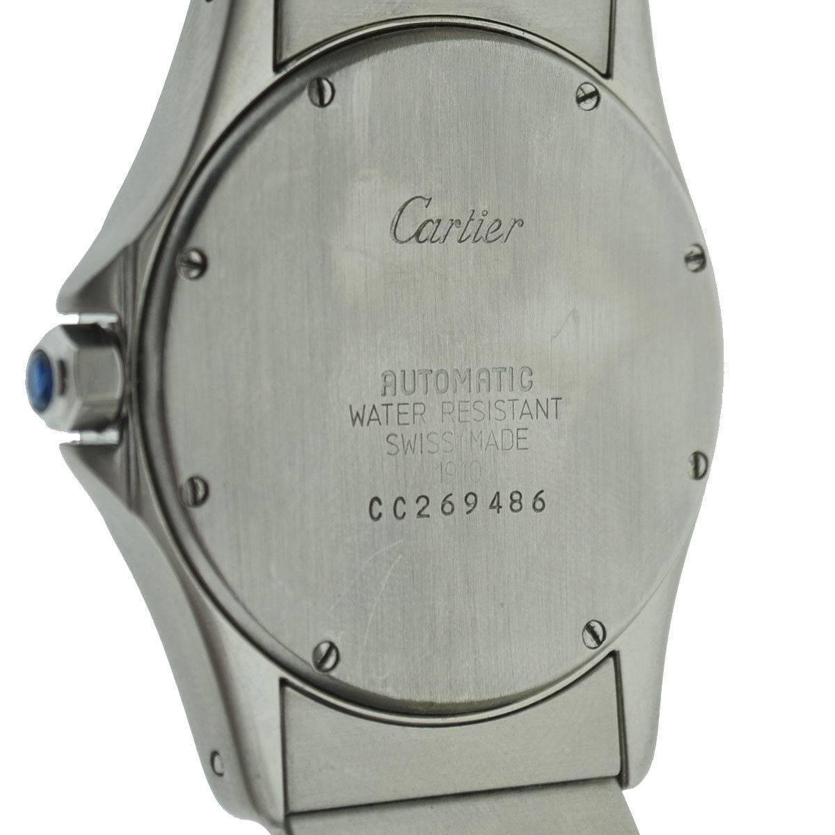Women's or Men's Cartier Two-Tone Santos Ronde 1910 Automatic Watch