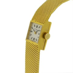 Vintage Chopard 18 Karat Yellow Gold Ladies Watch