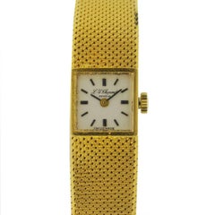 Vintage Chopard 18 Karat Yellow Gold Ladies Watch