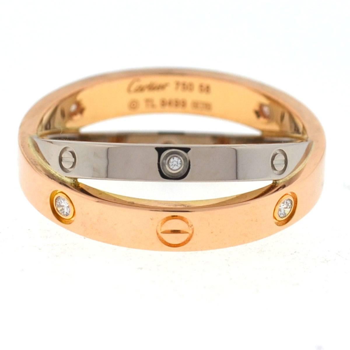 cartier 2 ring bracelet