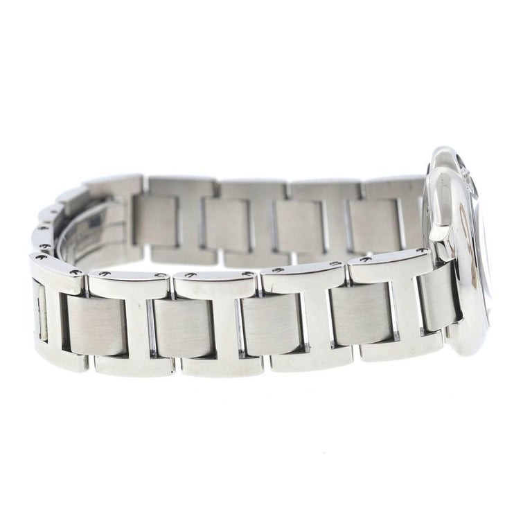 Cartier 3009 Ballon Bleu Stainless Steel Ladies Watch For Sale at ...
