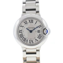 Cartier 3009 Ballon Bleu Stainless Steel Ladies Watch