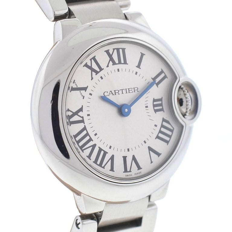 Cartier 3009 Ballon Bleu Stainless Steel Ladies Watch For Sale at 1stDibs |  209409nx, cartier 209409, cartier watch 3009 price