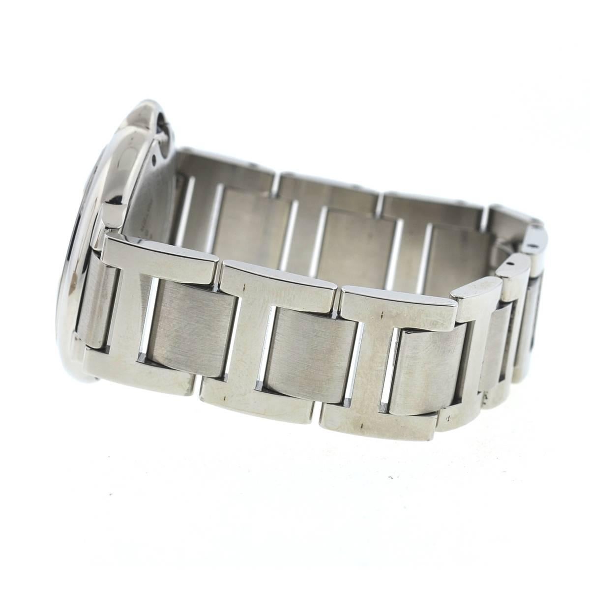 Women's or Men's Cartier 3005 Ballon Bleu Midsize Stainless Steel Quartz Watch