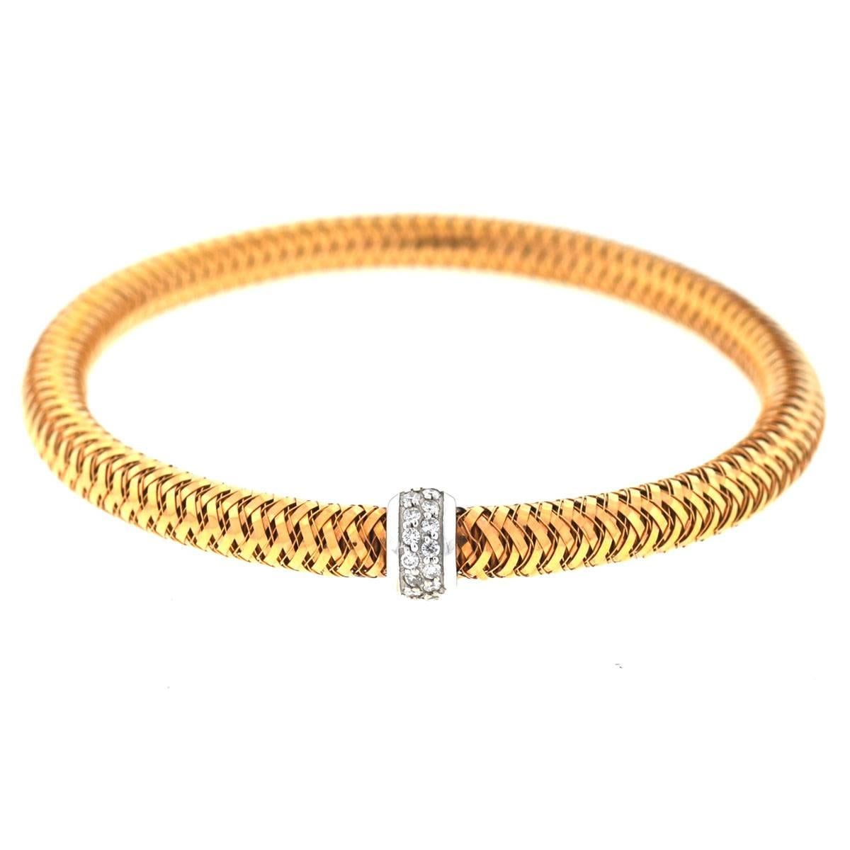 Roberto Coin 18 Karat Gold Primavera Flexible Bracelets 1