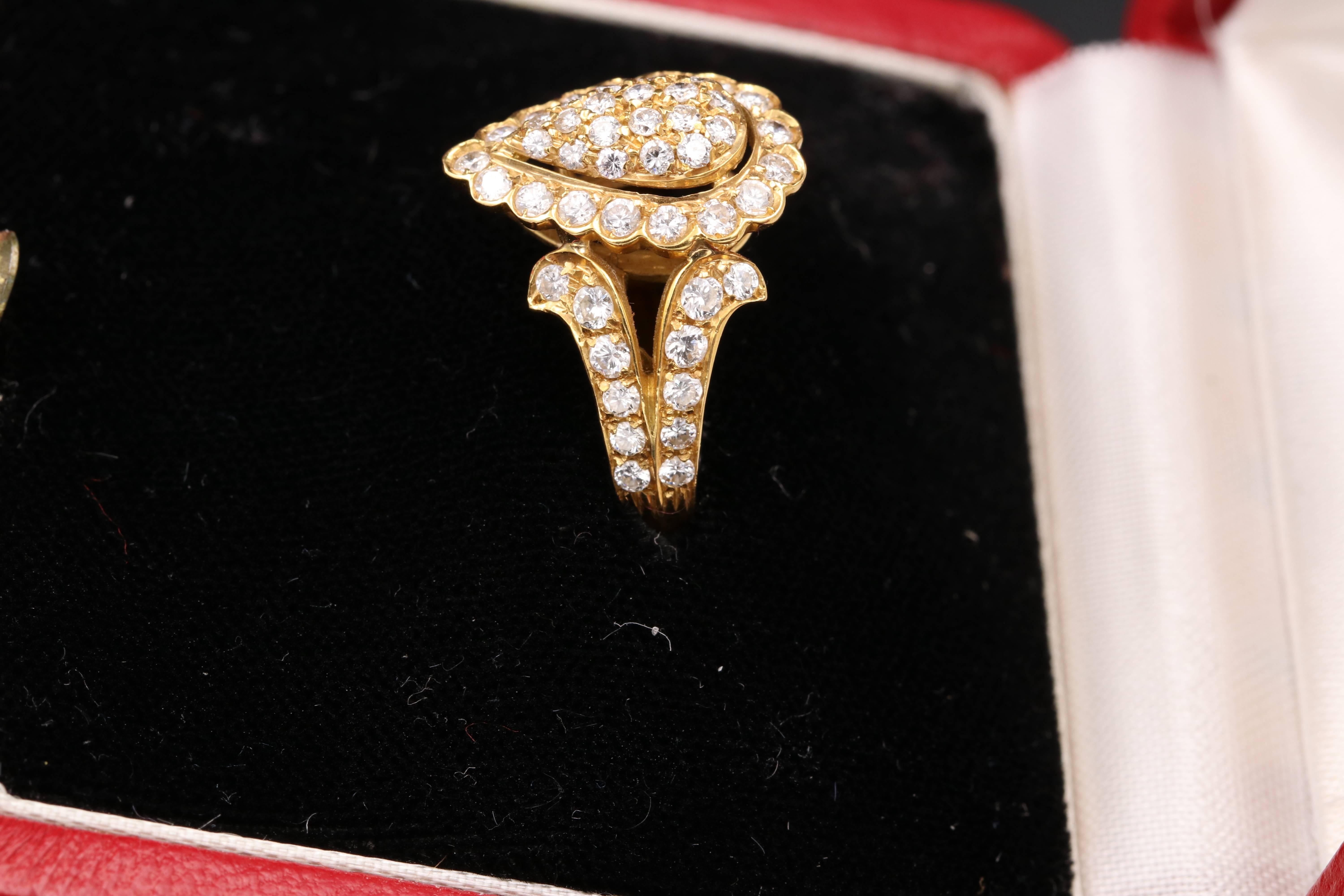 Gold and Diamonds Cartier Ring 1