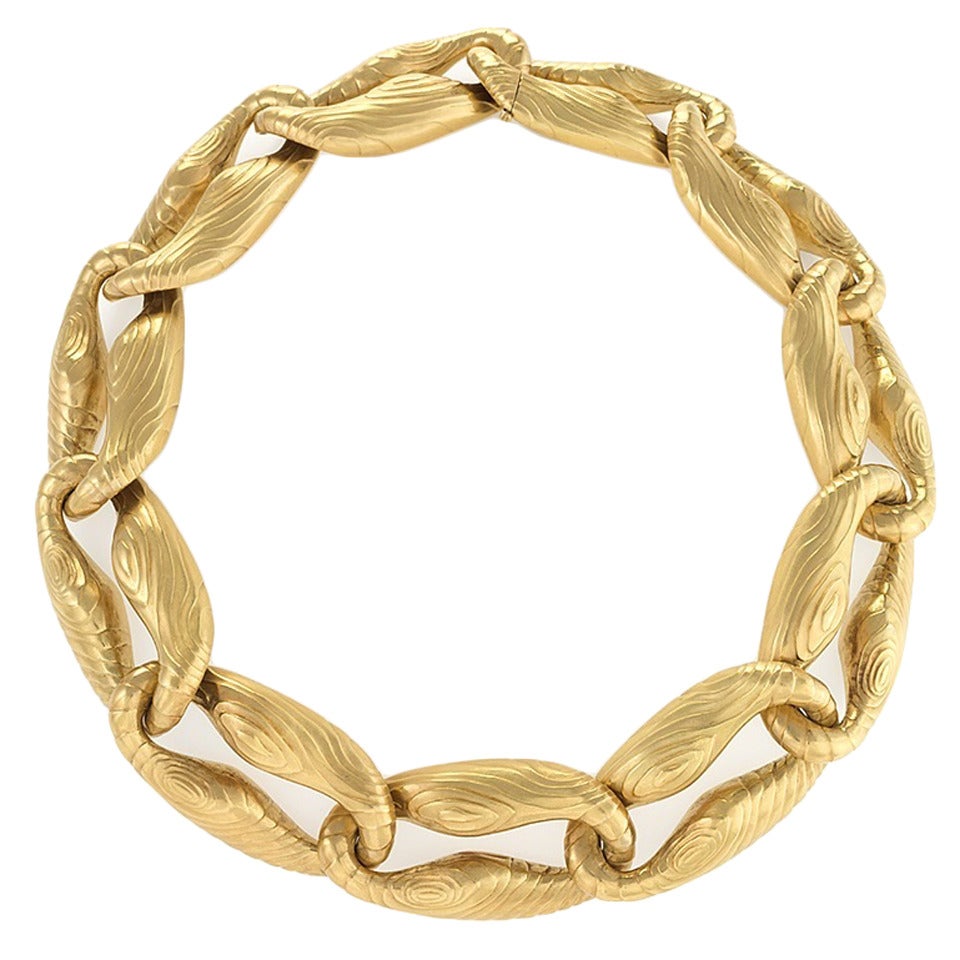 Angela Cummings Late-20th Century Gold Necklace