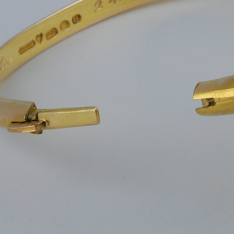 Women's A Tillander Finnish Retro Pearl Gold Crossover Bracelet