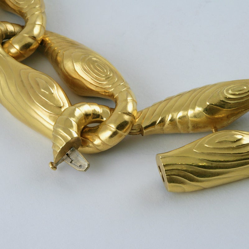 Women's Angela Cummings Late-20th Century Gold Necklace