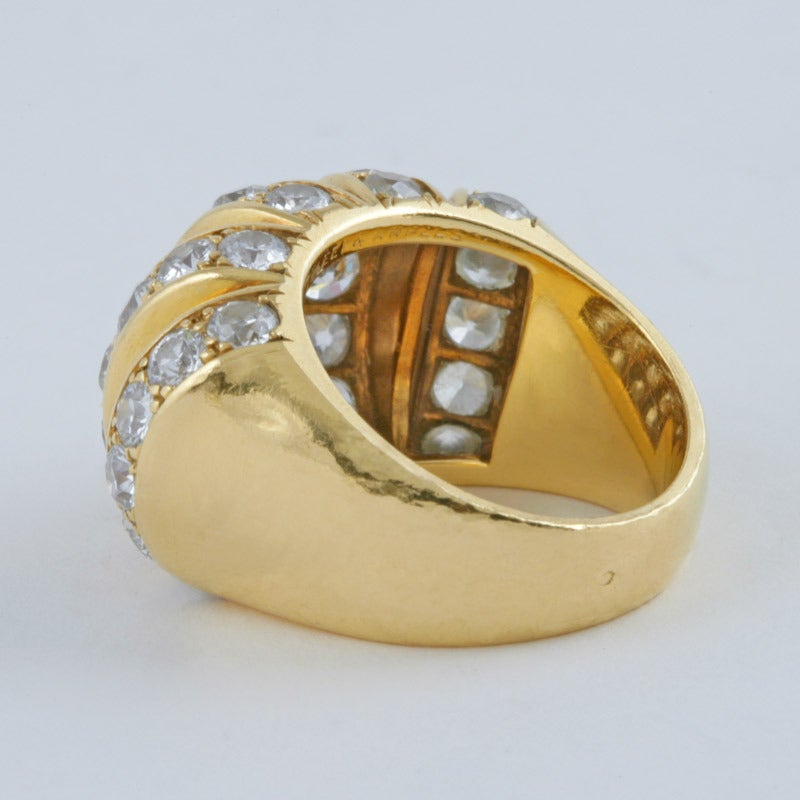 Van Cleef & Arpels 1960's Diamond and Gold 