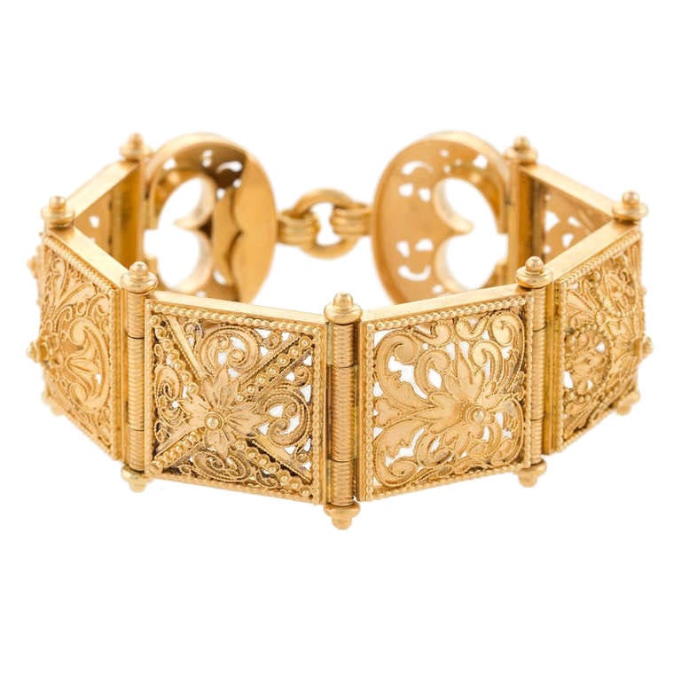 Antique French Gold Bracelet