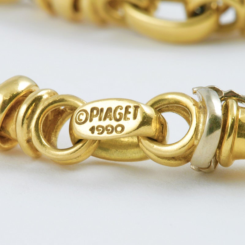 Piaget Late-20th Century Gold Link Necklace/Bracelet 1