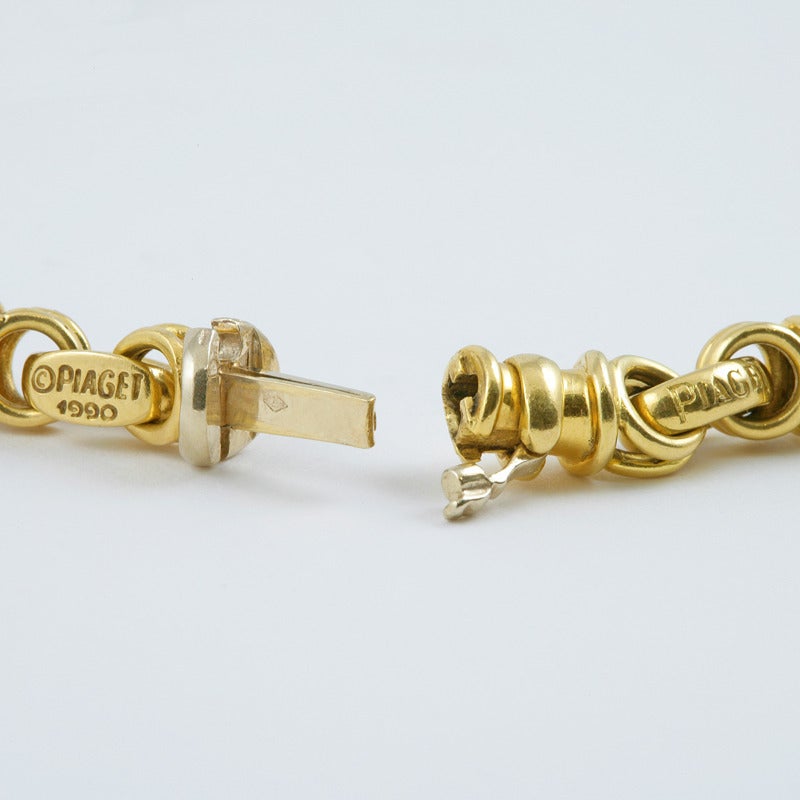 Piaget Late-20th Century Gold Link Necklace/Bracelet 3