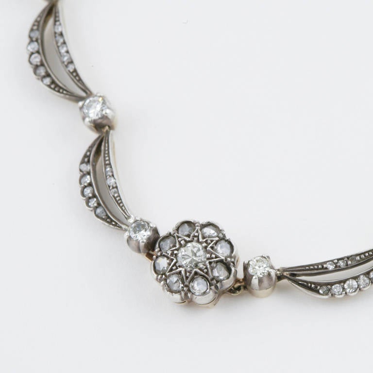 antique sterling silver necklace