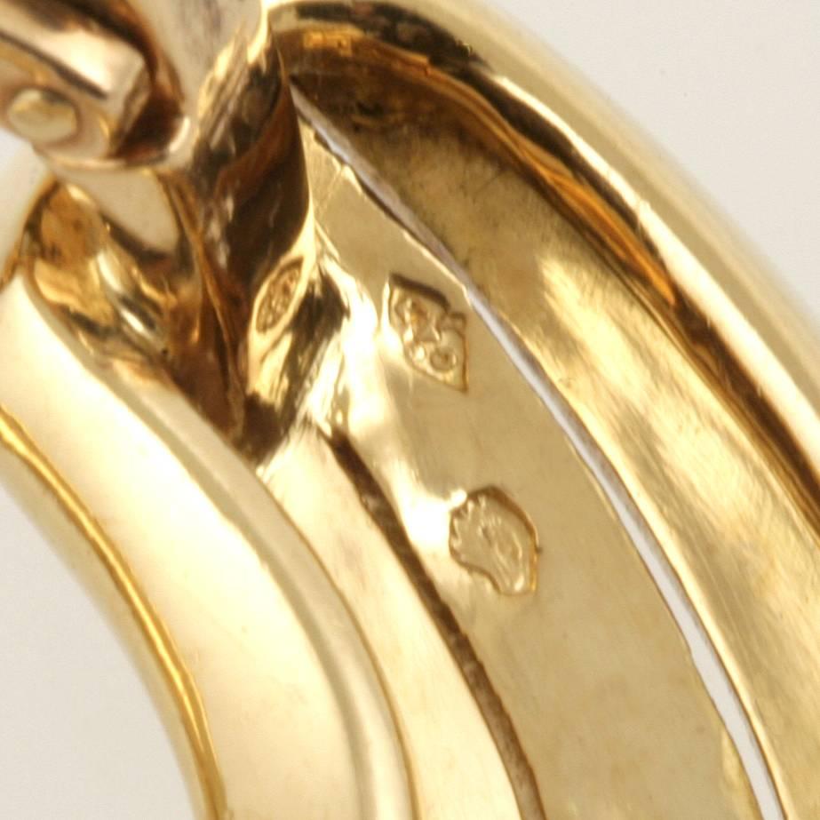 Cartier Paris 1980er Jahre Gold-Creolen 1