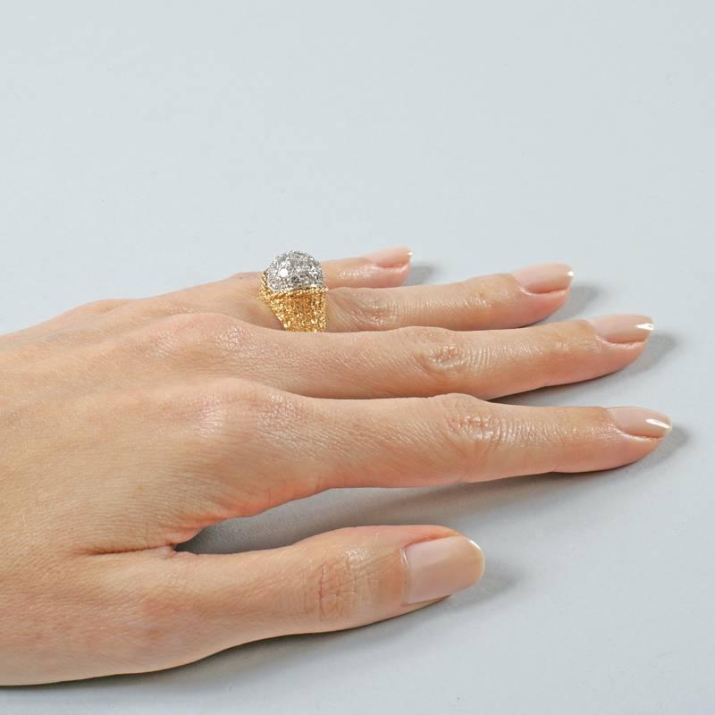 Tiffany & Co. Diamond Gold Ring 3