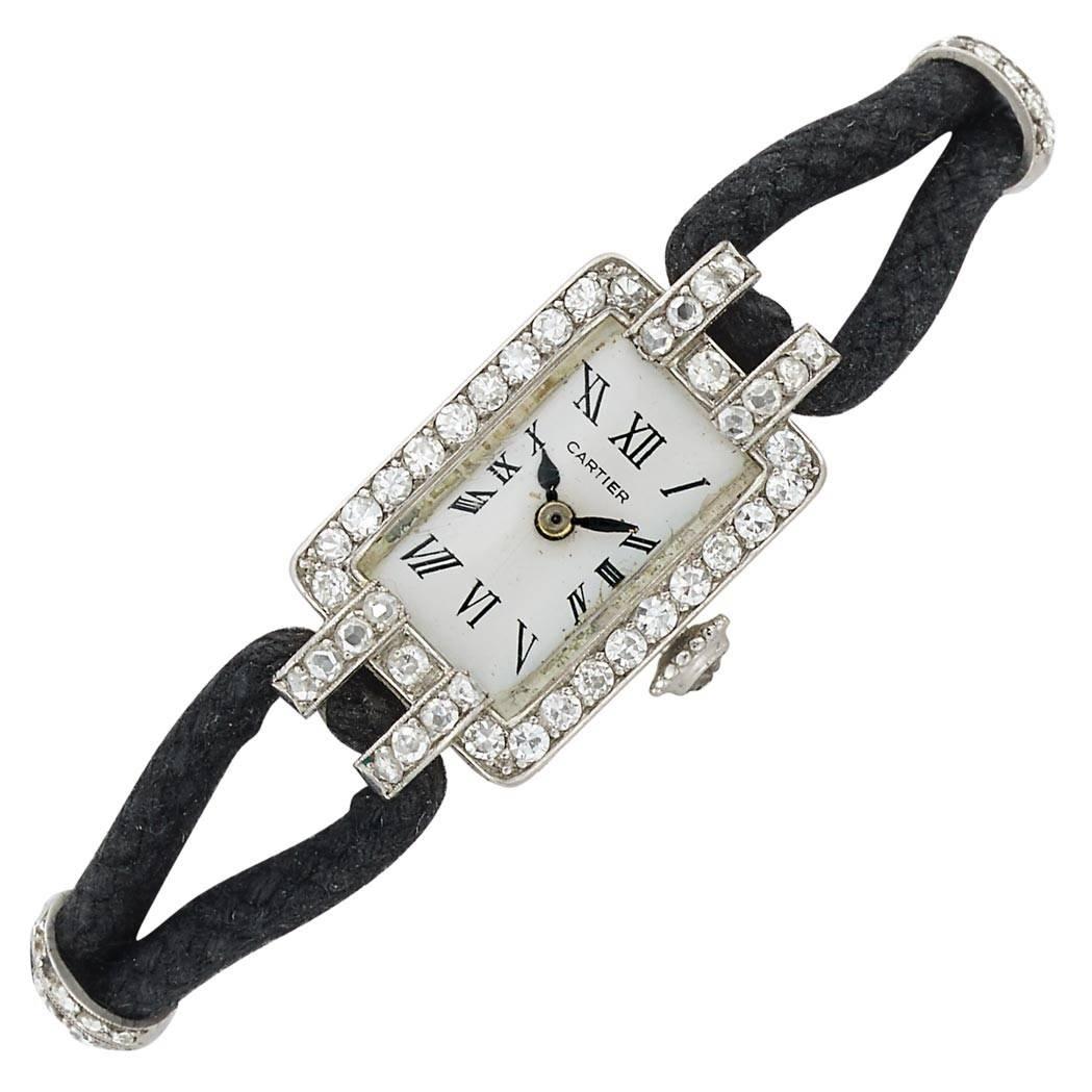 art deco cartier watch