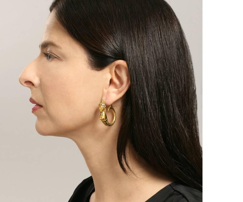 assyrian earrings