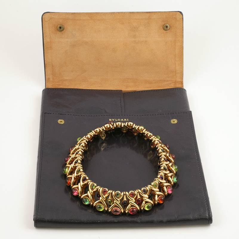 Bulgari 1980's Multi-gem Necklace 6