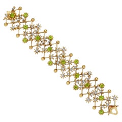 Jean Schlumberger for Tiffany & Co. "Flowers and Stars" Bracelet
