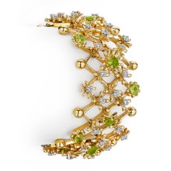 Jean Schlumberger for Tiffany & Co. "Flowers and Stars" Bracelet