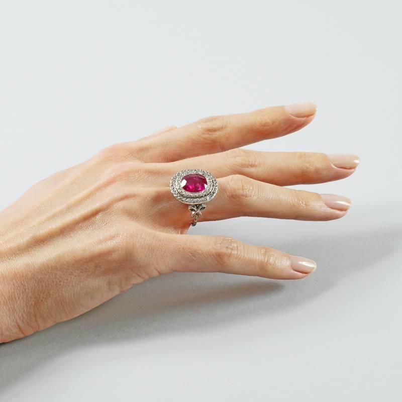 edwardian ruby ring