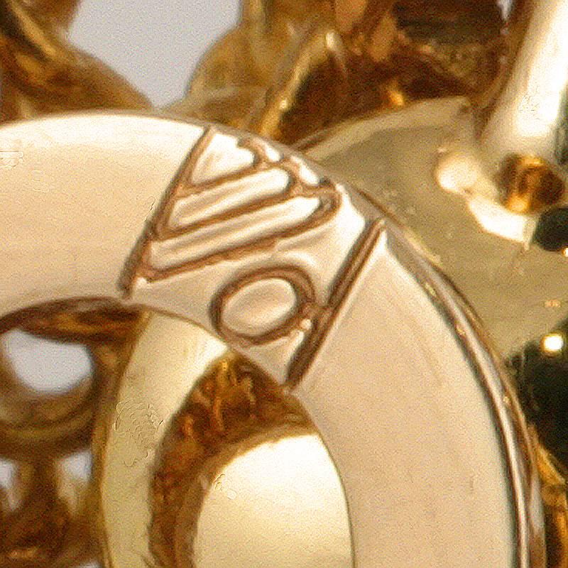 Boucles d'oreilles en or et diamants de Marianne Ostier du milieu du 20e siècle Excellent état - En vente à New York, NY