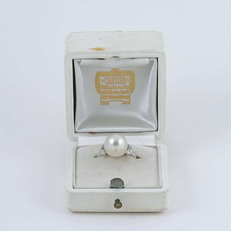 cartier pearl ring