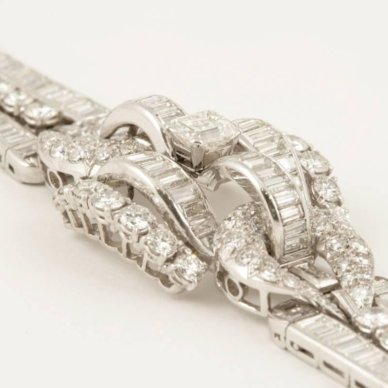 Flexible Harness Diamond Link Bracelet  In Excellent Condition In New York, NY