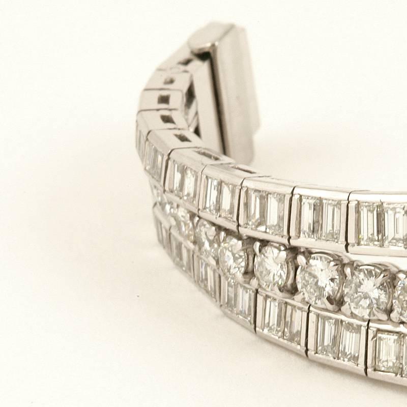 Flexible Harness Diamond Link Bracelet  1