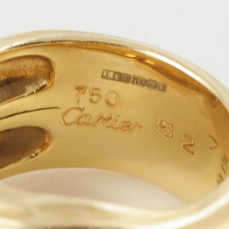 Women's Cartier Paris Gold “Bamboo” Ring