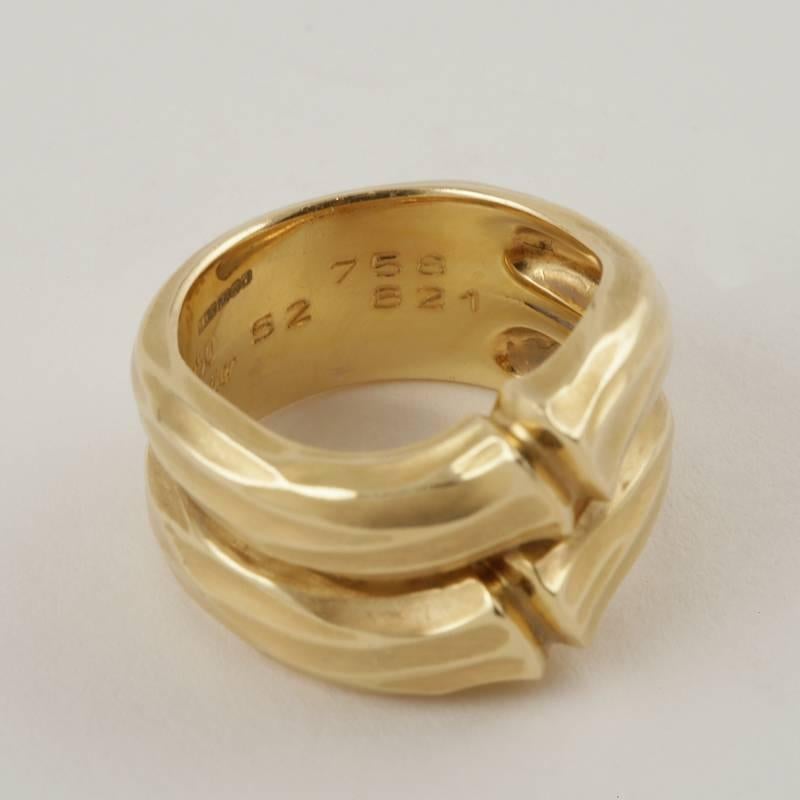 Cartier Paris Gold “Bamboo” Ring 1