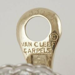 Van Cleef & Arpels Blooming Diamond Cluster Stud Earrings