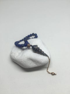 Lapis Stone Hilt Rosary