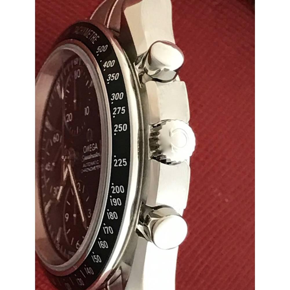 Omega Speedmaster 3512.50 Mens Stainless Steel Automatic Wristwatch In Stock In Excellent Condition In Dallas, TX