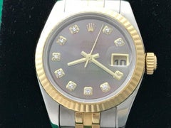 Rolex Ladies Datejust with Mother-of-Pearl Diamond Dial Ref 179173 In Stock