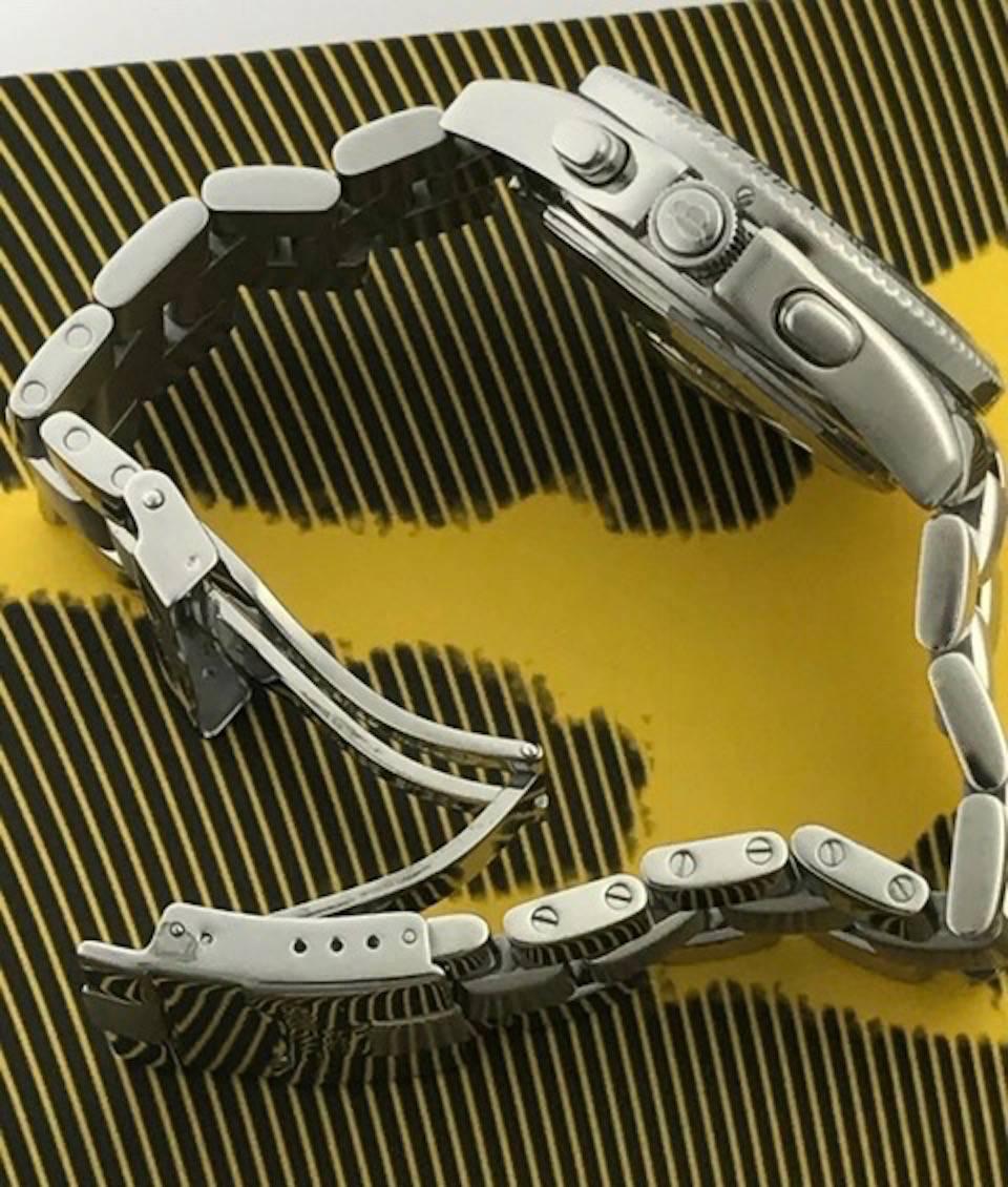 Men's Breitling Stainless Steel B-1 Quartz Wristwatch Ref A68362