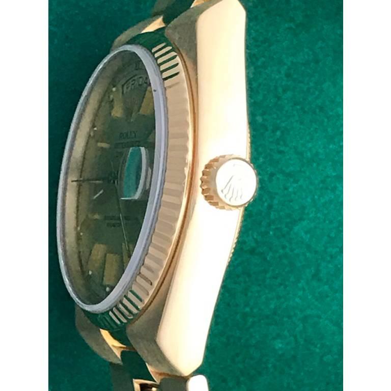 Men's Rolex Yellow Gold President Day-Date Oyster Quartz Wristwatch