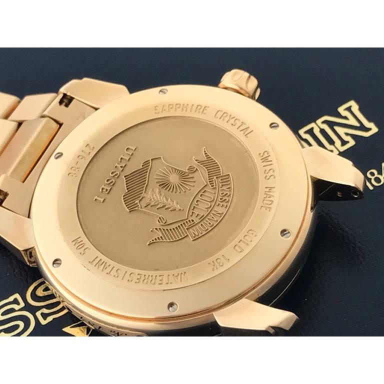 Ulysse Nardin Rose Gold U1 Automatic Wristwatch 2