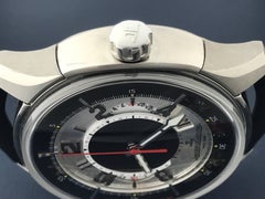 Jaeger LeCoultre Titanium Stainless Steel Aston Martin Automatic Wristwatch