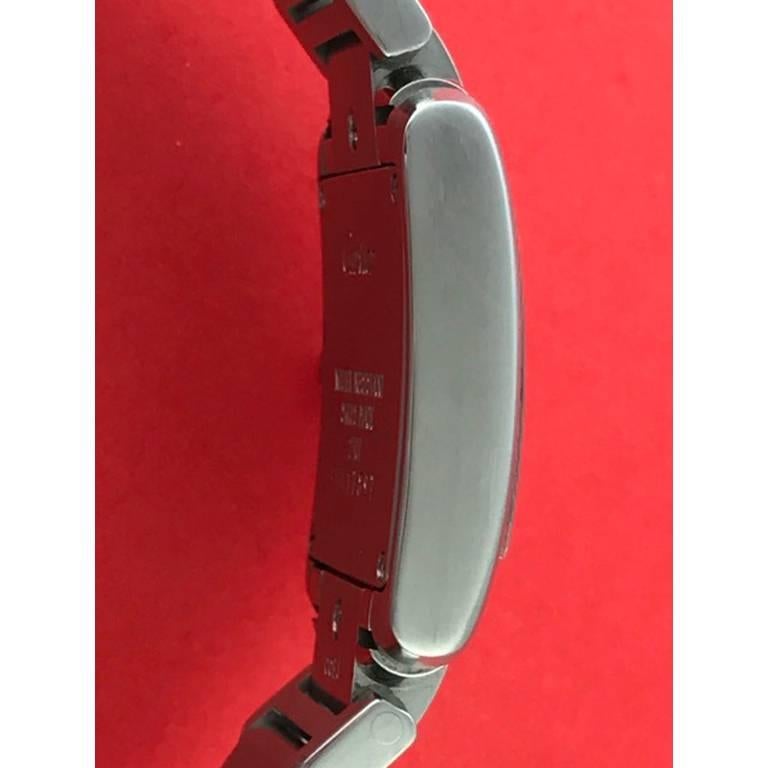 Cartier Ladies Stainless Steel Tank Francaise Quartz Wristwatch Ref W51008Q3  2