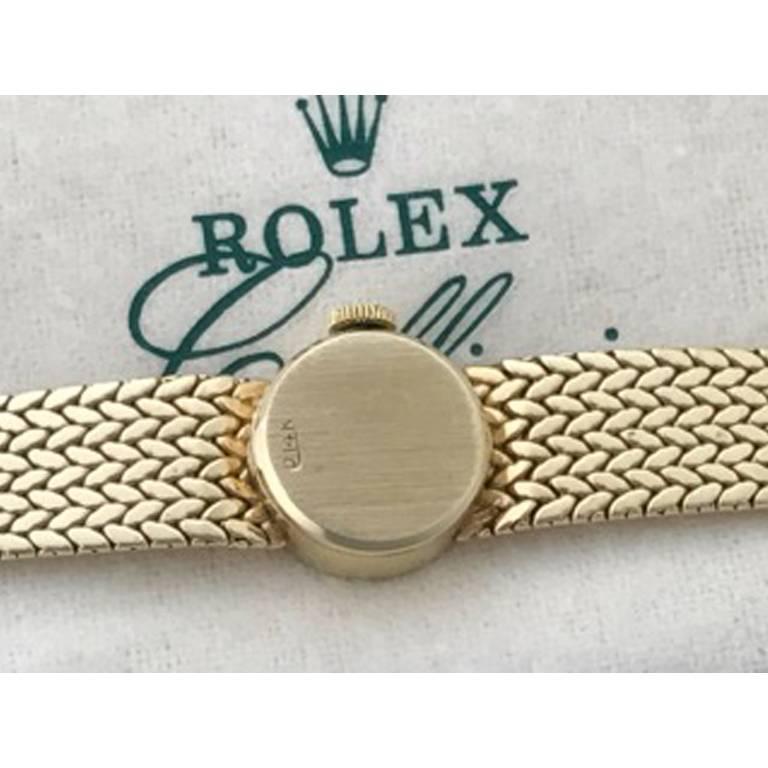 vintage ladies gold rolex