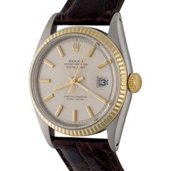 Vintage Rolex Yellow Gold Stainless Steel Datejust Automatic Wristwatch Ref 1601