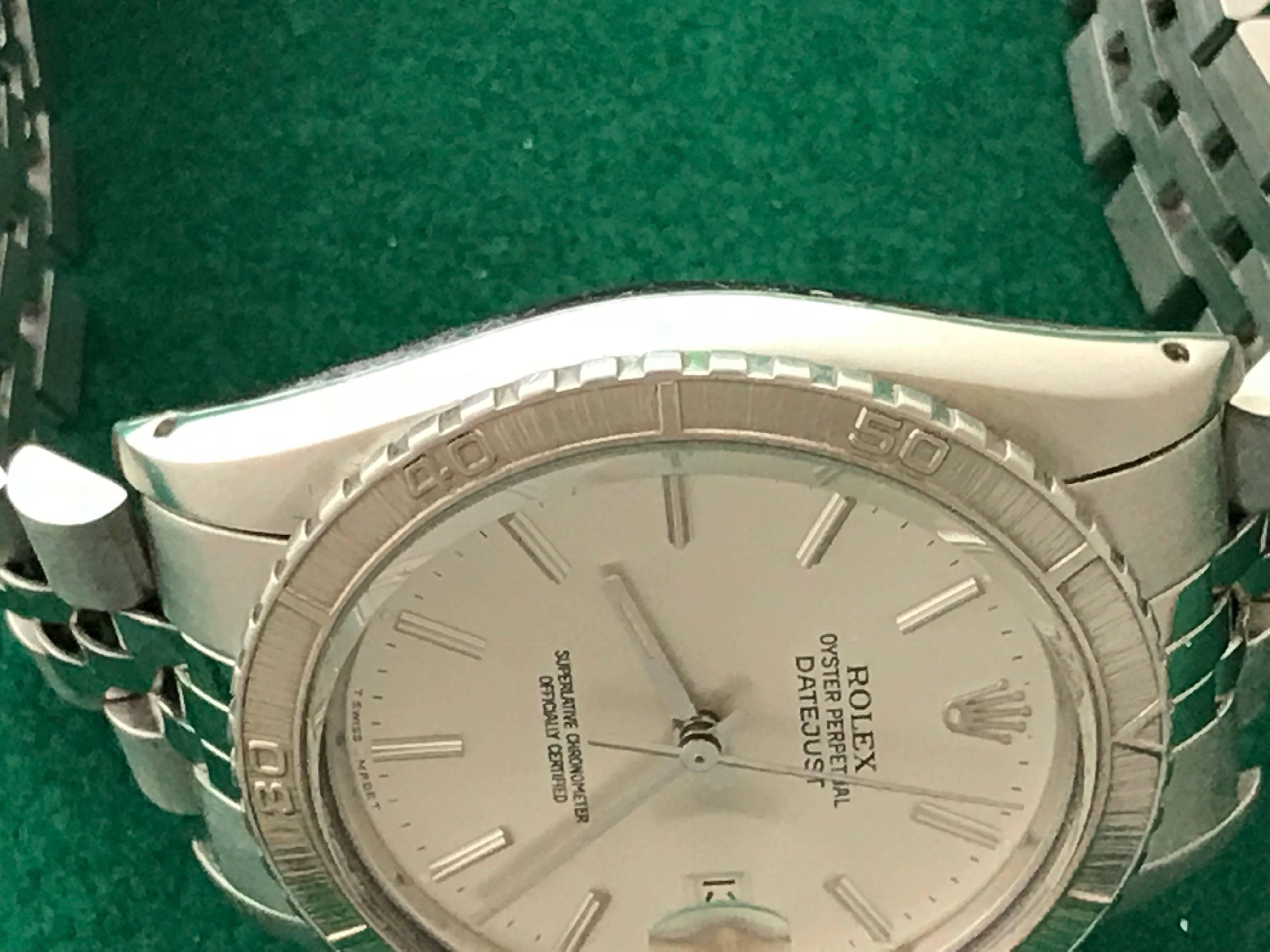 Men's Rolex Stainless Steel Datejust Automatic Wristwatch Ref 16250