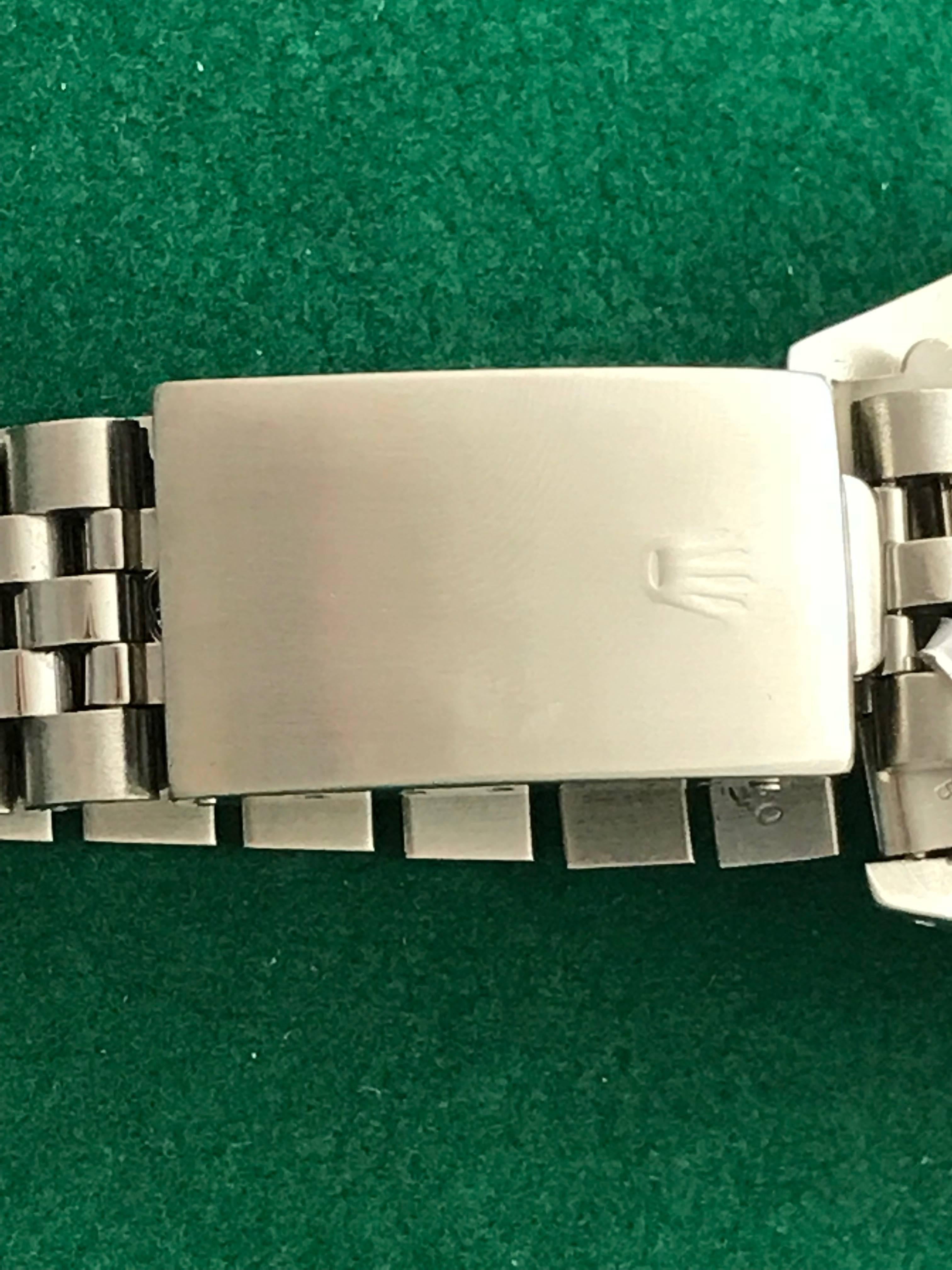 Rolex Stainless Steel Datejust Automatic Wristwatch Ref 16250 1