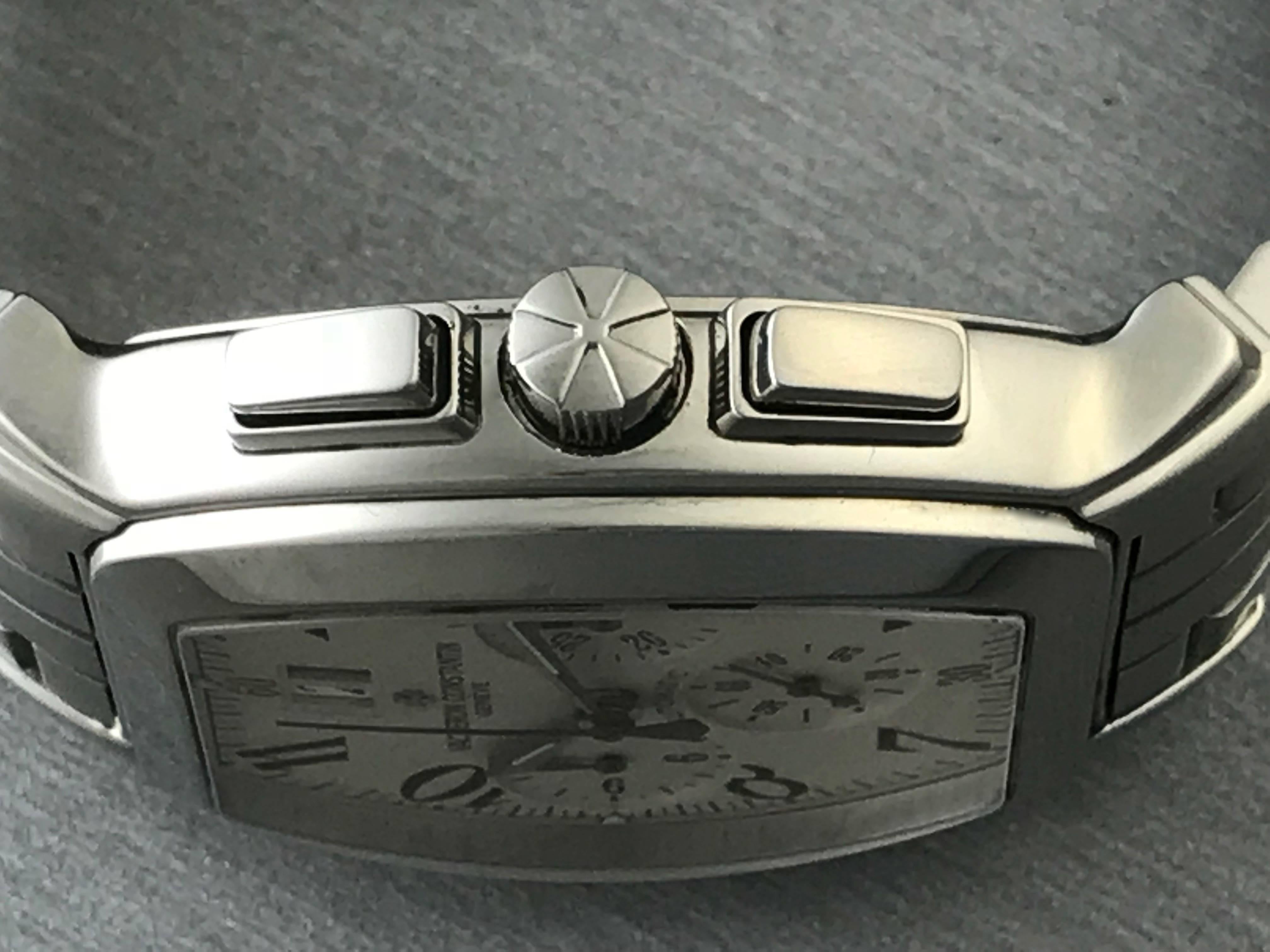 Vacheron Constantin Royal Eagle Stainless Steel Chronograph Automatic Wristwatch In New Condition In Dallas, TX