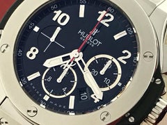 Hublot Stainless Steel Big Bang Chronograph Automatic Wristwatch